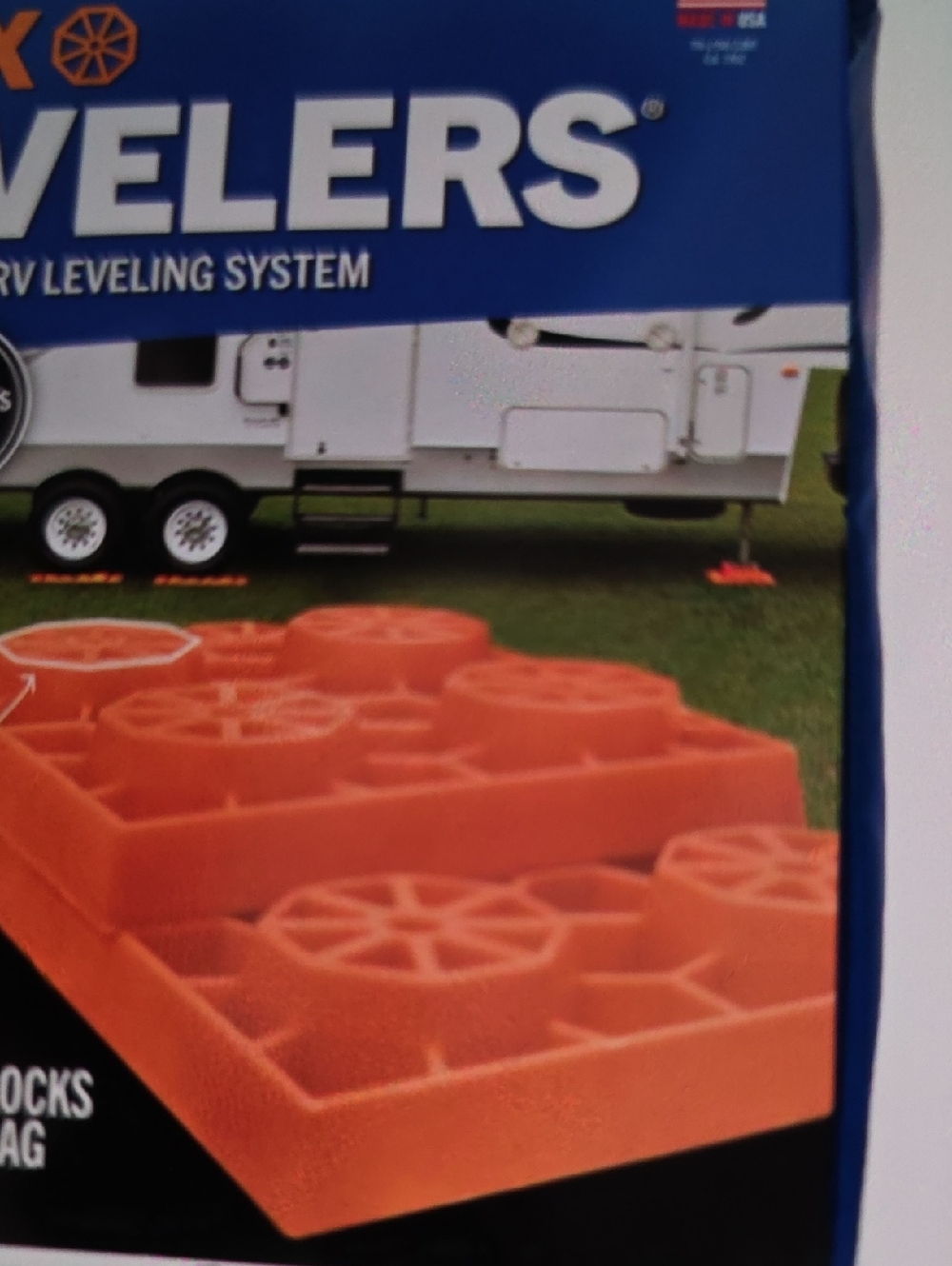 Blue RV Leveling Kit Bag - Picture 3 of 7
